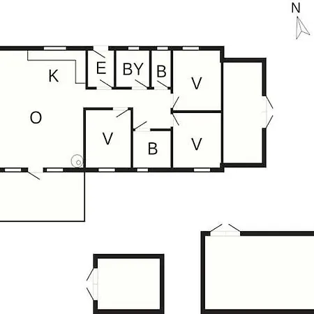 8 Person In Feriehus Hovborg